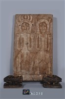 藏品(雕刻木門)的圖片